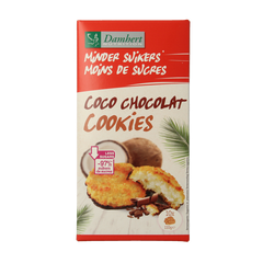 Damhert Kokoskoek chocolade low carb 110 Gram