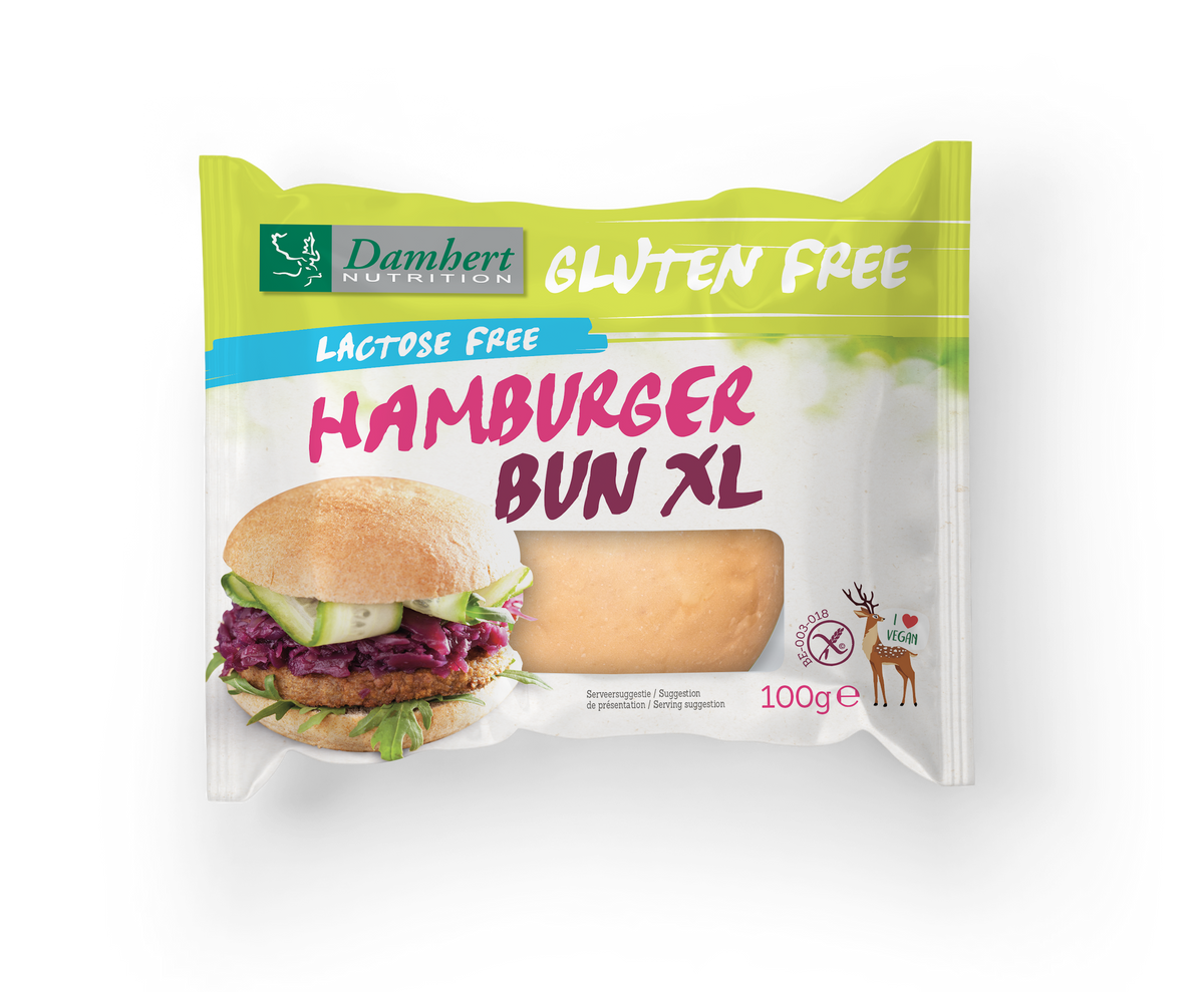 Damhert Hamburger bun XL 100.00 Gram