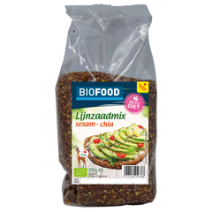 Biofood Lijnzaadmix sesam chia bio 250 Gram