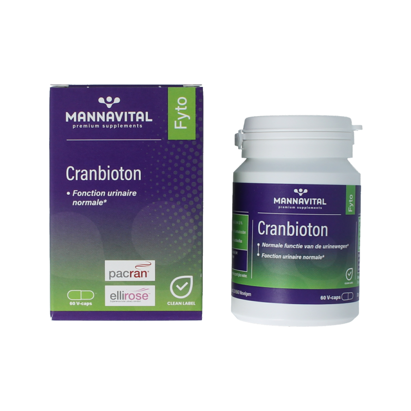 Mannavital Cranbioton 60 Capsules