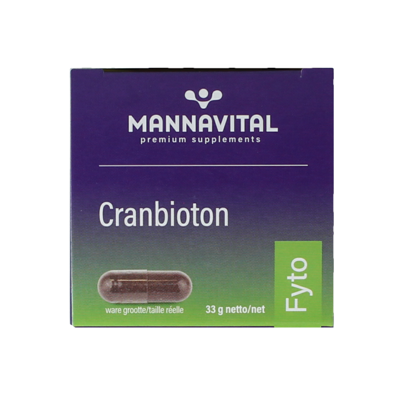 Mannavital Cranbioton 60 Capsules