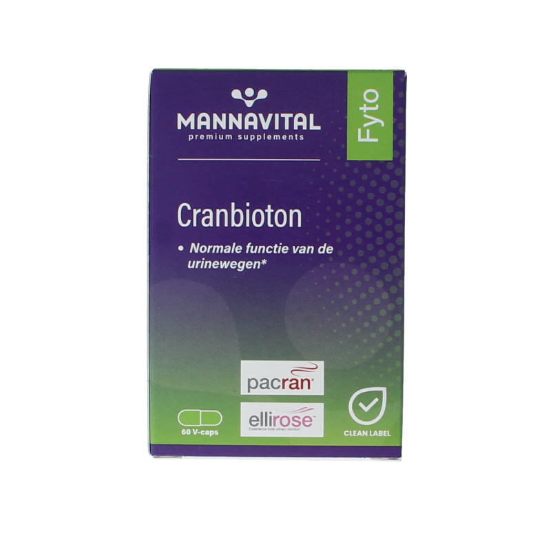 Mannavital Cranbioton 60 Capsules