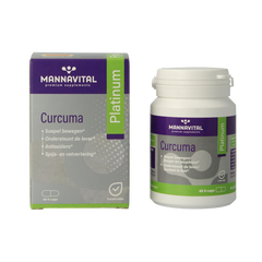 Mannavital Curcuma platinum 60 Vegetarische capsules