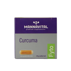 Mannavital Curcuma platinum 60 Vegetarische capsules