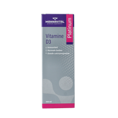 Mannavital Vitamine D3 platinum 100.00 Milliliter