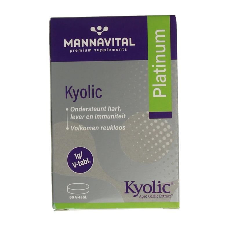 Mannavital Kyolic platinum 60 Tabletten