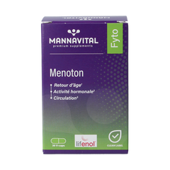Mannavital Menoton 30 Vegetarische capsules