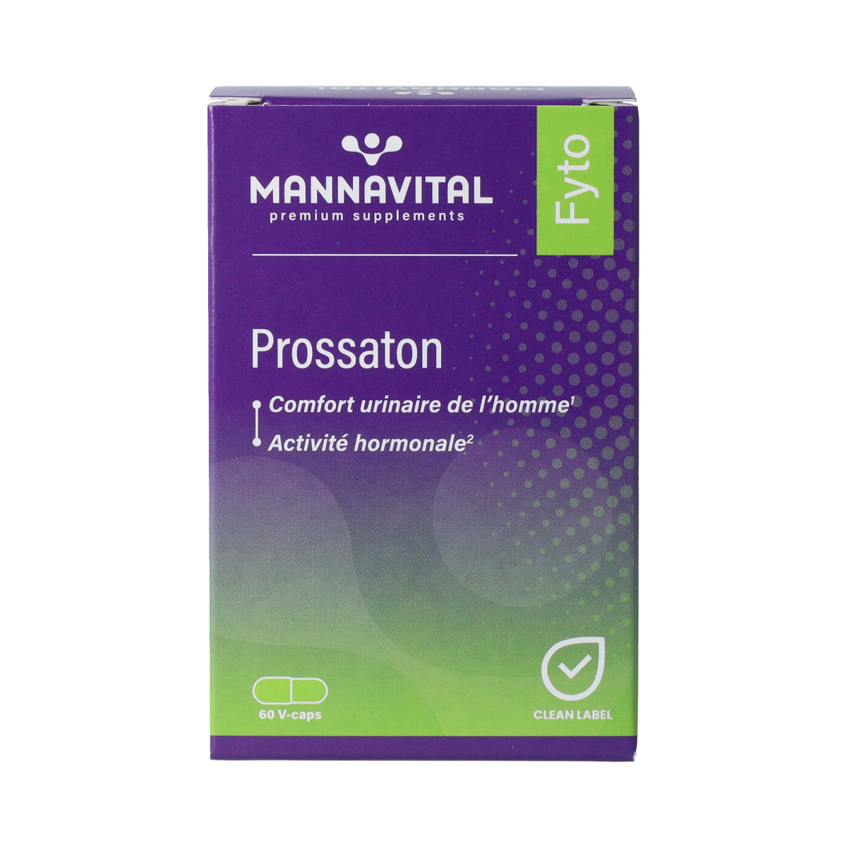 Mannavital Prossaton 60.00 Vegetarische capsules