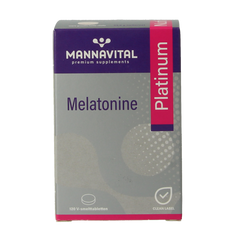 Mannavital Melatonine platinum 120 Smelttabletten