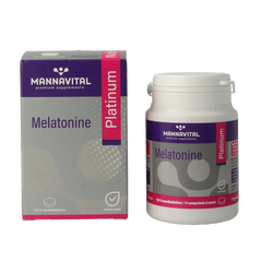 Mannavital Melatonine platinum 120 Smelttabletten