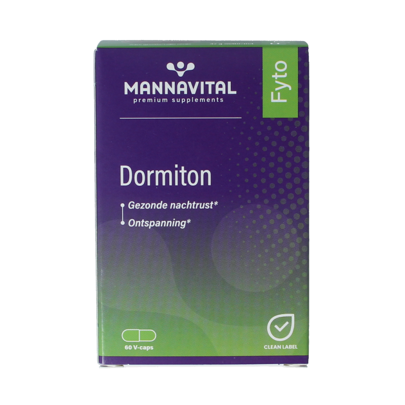Mannavital Dormiton 60 Vegetarische capsules