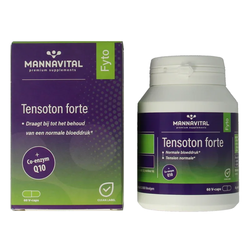 Mannavital Tensoton forte 60 Vegetarische capsules