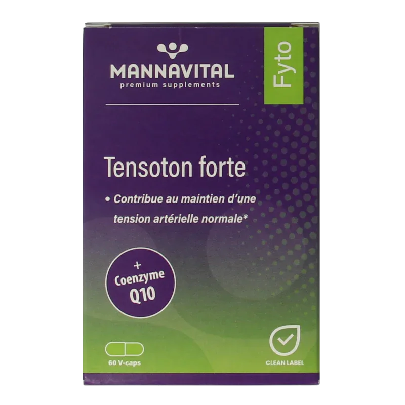 Mannavital Tensoton forte 60 Vegetarische capsules