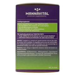 Mannavital Tensoton forte 60.00 Vegetarische capsules