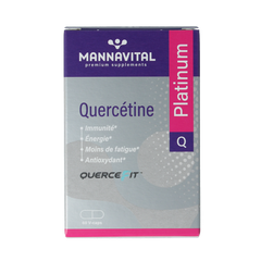 Mannavital Quercetine platinum 60 Vegetarische capsules