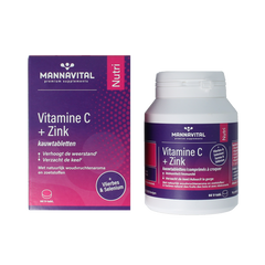 Mannavital Vitamine C plus zink 60 Tabletten