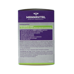 Mannavital Gember platinum bio 90.00 Vegetarische capsules