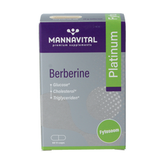 Mannavital Berberine platinum 60 Vegetarische capsules