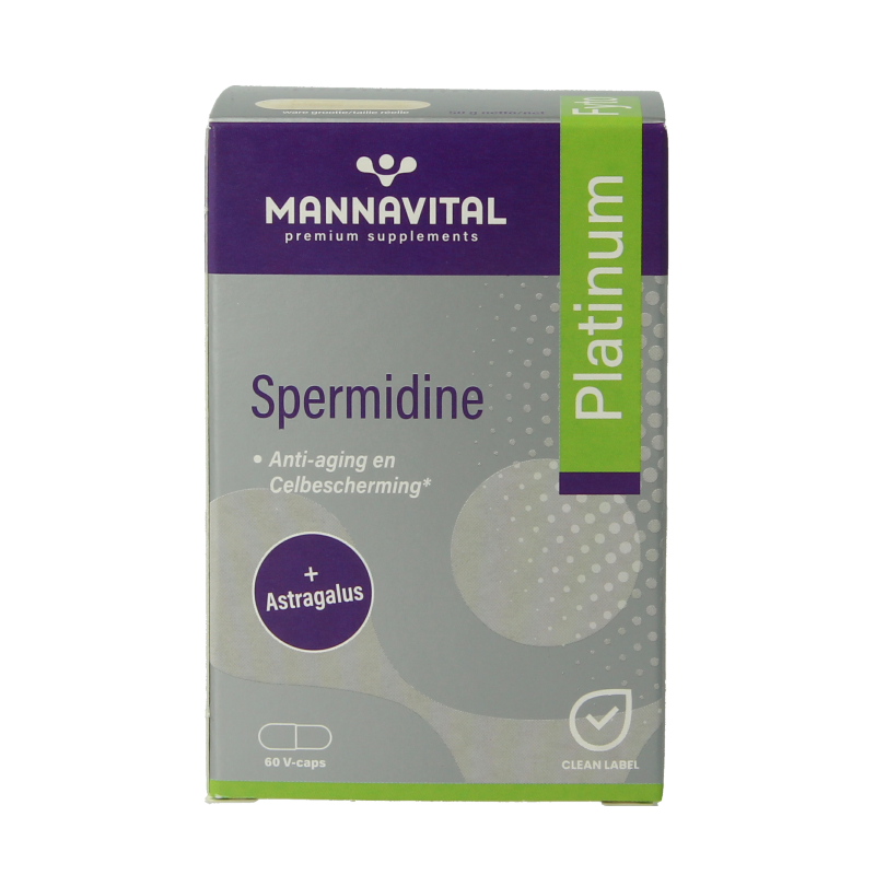 Mannavital Spermidine platinum 60 Vegetarische capsules