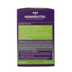 Mannavital Venoton 60 Vegetarische capsules