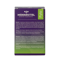 Mannavital Venoton 60 Vegetarische capsules