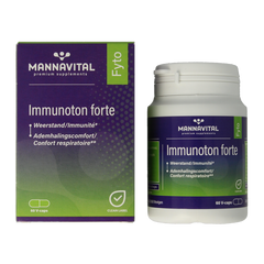 Mannavital Immunoton forte 60 Vegetarische capsules