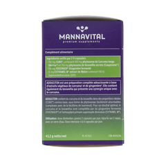Mannavital Adouciton 60 Vegetarische capsules