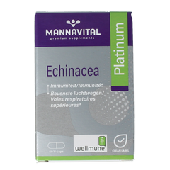 Mannavital Echinacea platinum 60 Vegetarische capsules