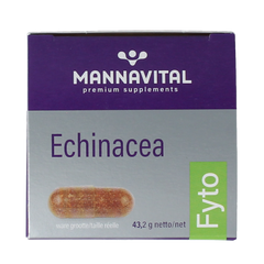 Mannavital Echinacea platinum 60 Vegetarische capsules