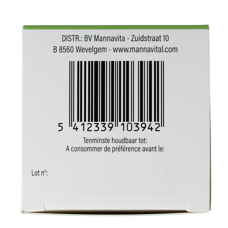 Mannavital Ginkgo platinum 60 Vegetarische capsules