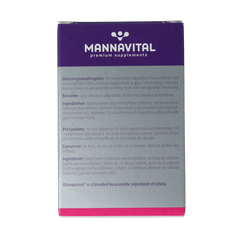 Mannavital Silicium platinum 90 Vegetarische capsules