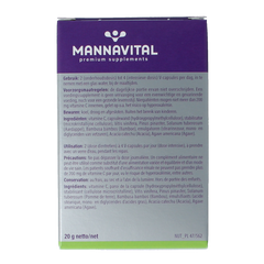 Mannavital OPC platinum 60.00 Vegetarische capsules