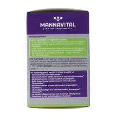 Mannavital OPC platinum 60.00 Vegetarische capsules