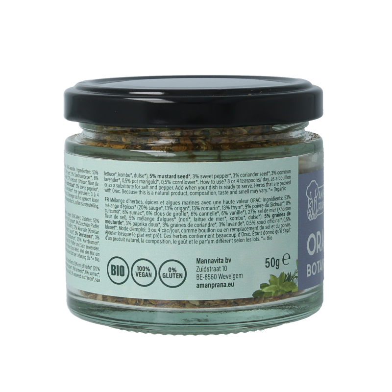 Amanprana Orac botanico mix bio 50 Gram