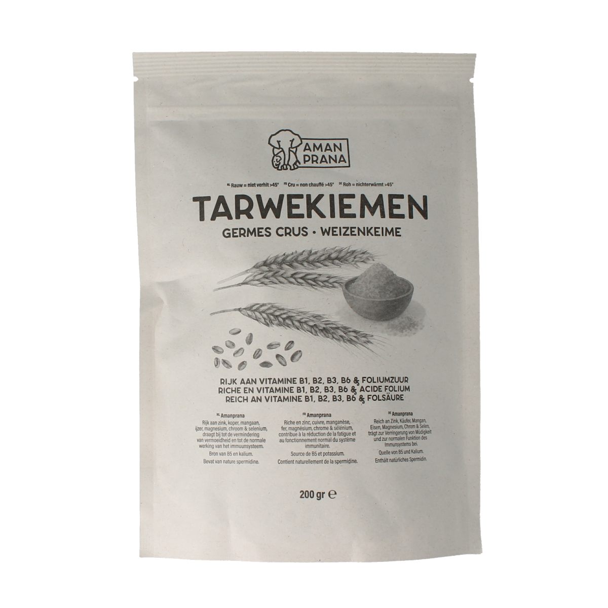 Amanprana Tarwekiemen raw bio 200.00 Gram