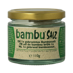 Bambu Salz Bamboezout zeer fijn 1x gebrand 110.00 Gram