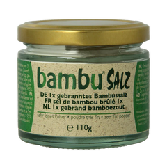 Bambu Salz Bamboezout zeer fijn 1x gebrand 110 Gram