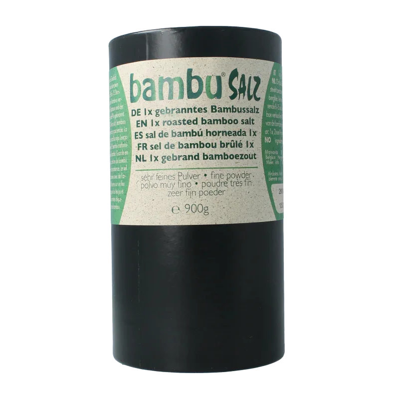 Bambu Salz Bamboezout zeer fijn 1x gebrand 900 Gram