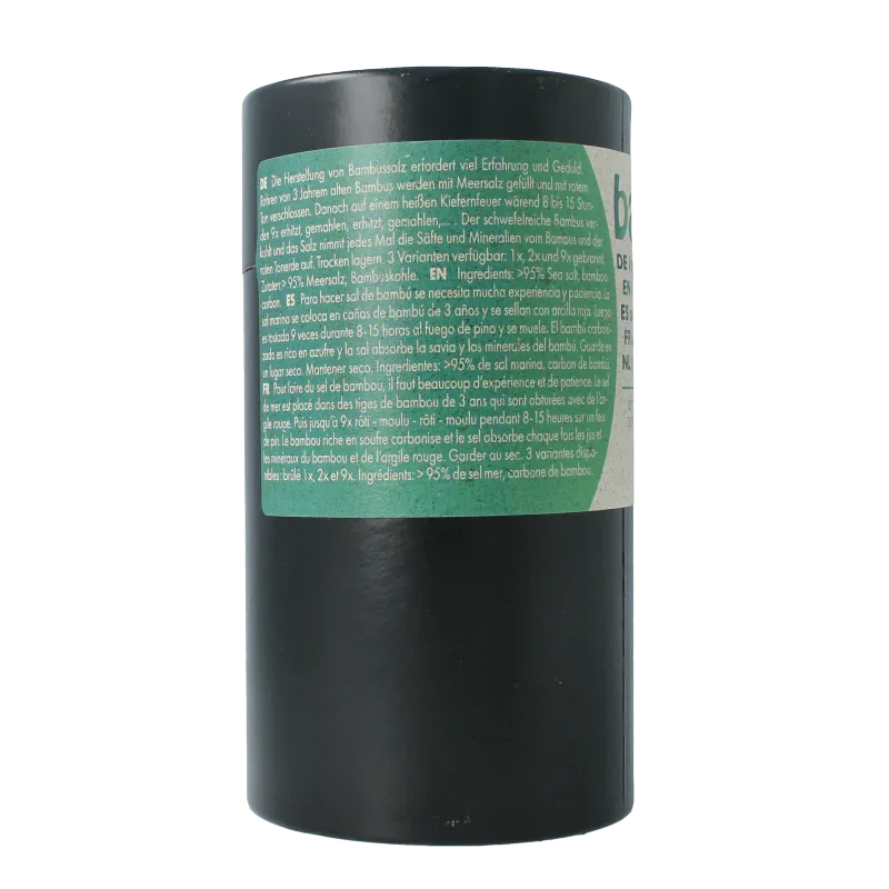 Bambu Salz Bamboezout zeer fijn 1x gebrand 900 Gram