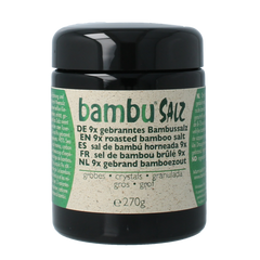 Bambu Salz Bamboezout grof 9x gebrand 270.00 Gram