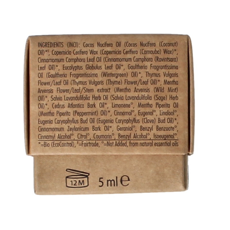 Nutribel Amanprana Rudolf ademvrij kruidenbalsem 5 Milliliter