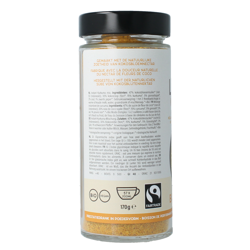 Amanprana Latte kurkuma bio 170 Gram