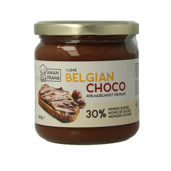 Amanprana I love Belgische choco bio 400 Gram