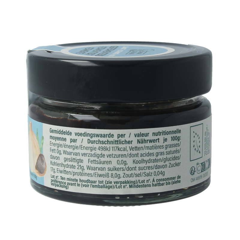 Aman Prana Zwarte knoflookpoeder pasta 100 Gram