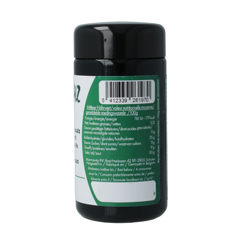 Aman Prana Bambu salz knoflook 100 Gram