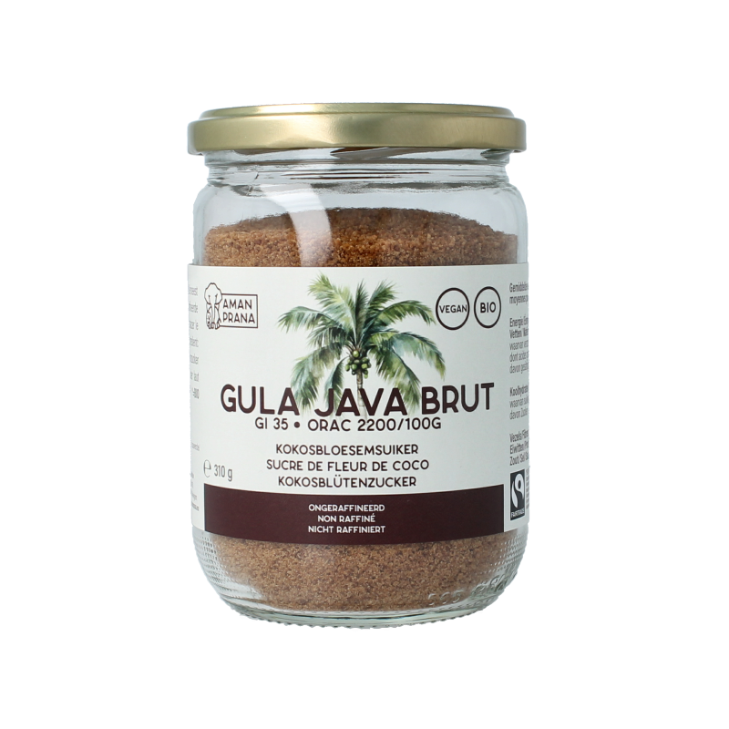 Aman Prana Gula java brut bio 310 Gram