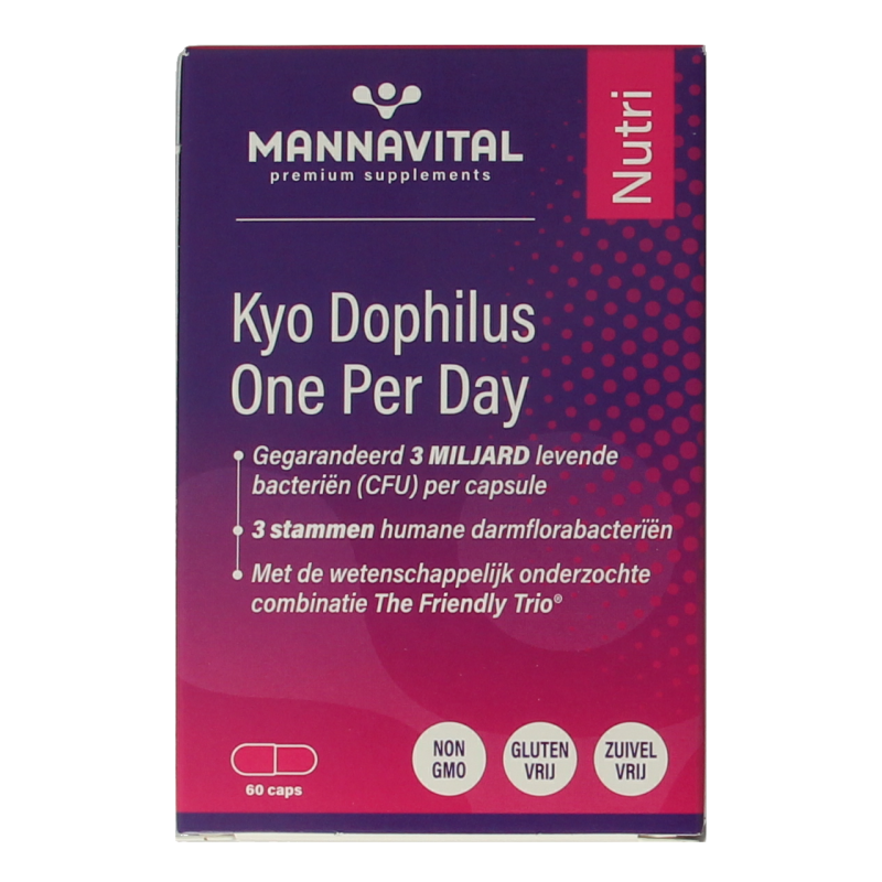 Mannavital Kyo dophilus 60 Capsules