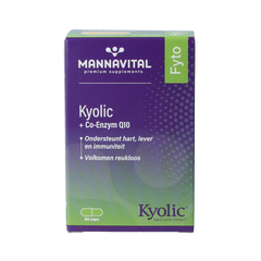 Mannavital Kyolic + co-enzym Q10 60 Capsules