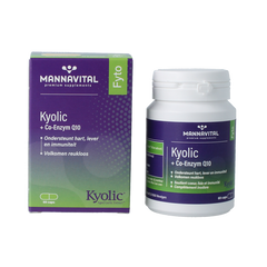 Mannavital Kyolic + co-enzym Q10 60 Capsules