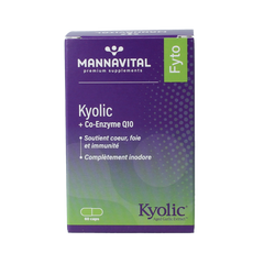 Mannavital Kyolic + co-enzym Q10 60.00 Capsules